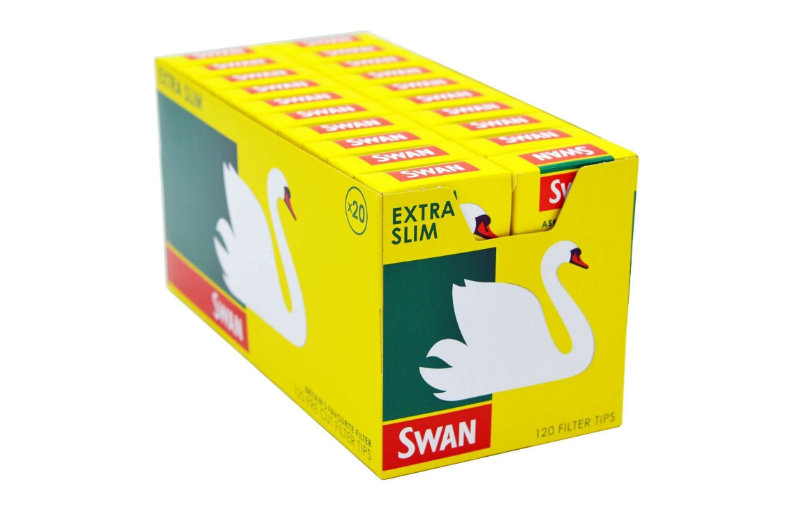 SWAN EXTRA SLIM 120 PRE CUT FILTER TIPS