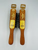 GROUNDSMAN Cleaning Outdoor And Indoor Hard Brush With Wooden Handle