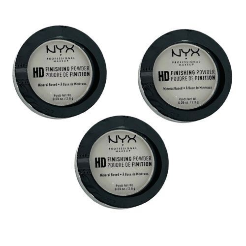 NYX HD Finishing Powder Mineral Based- 01 Translucent 2.8g 2 Pack And 3 Pack