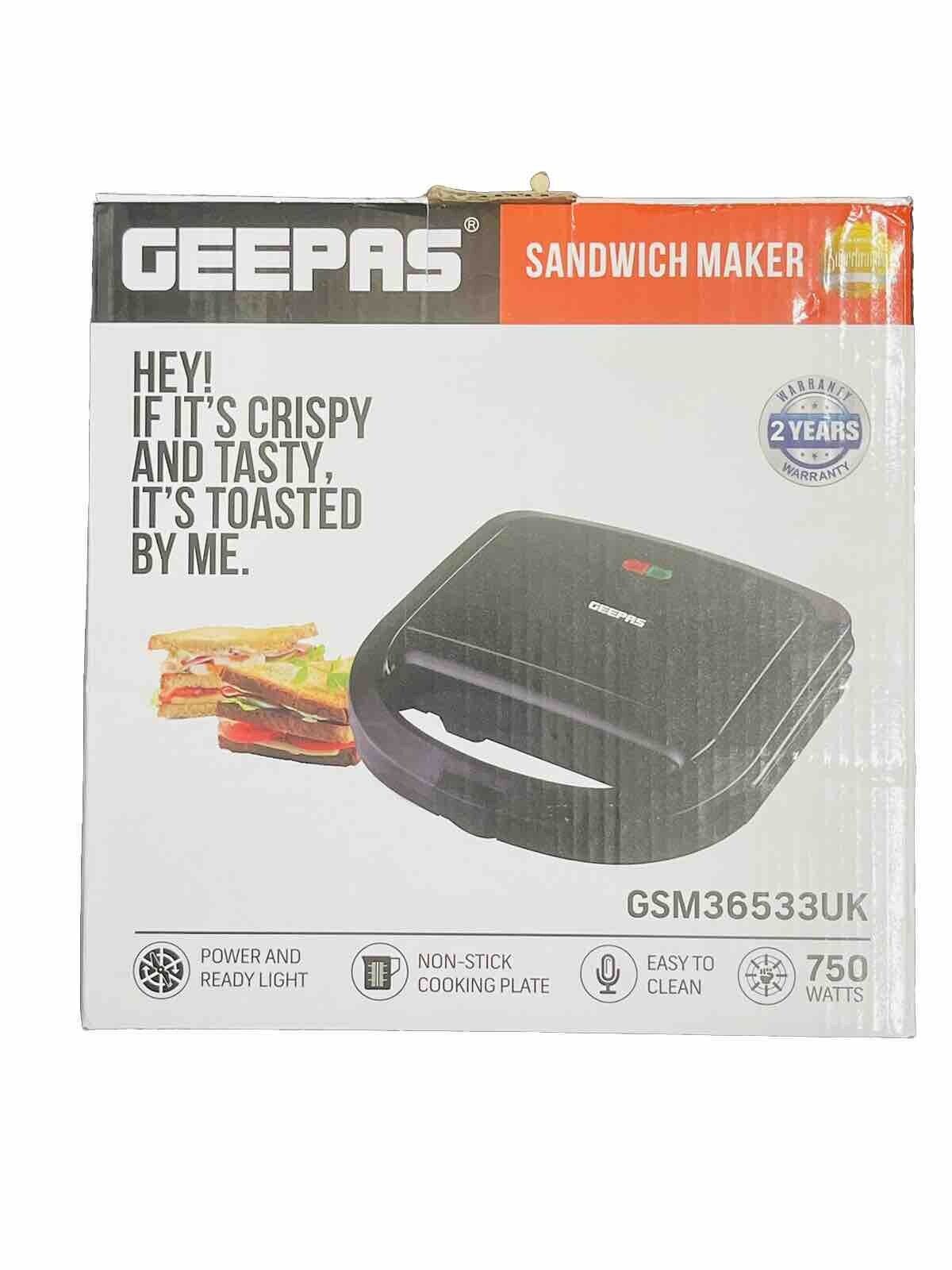 GEEPAS Sandwich maker