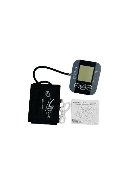 Blood Pressure Monitor With Voice Assistance And Heart Rate Machine