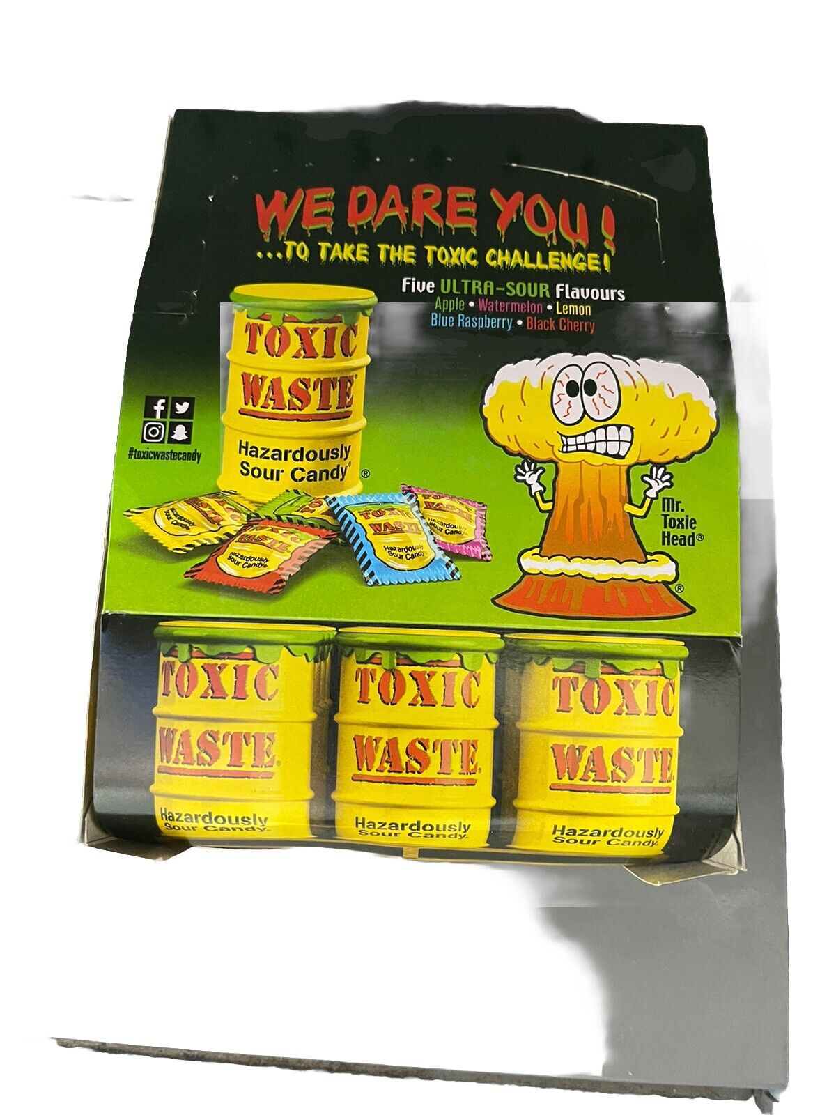 TOXIC WASTE ((Pack Of 12 ))