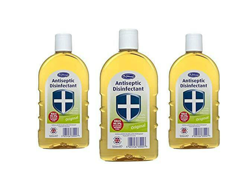 Dr Johnsons Antiseptic Disinfectant Original 500ml New (PACK OF 2,3 OR 4)