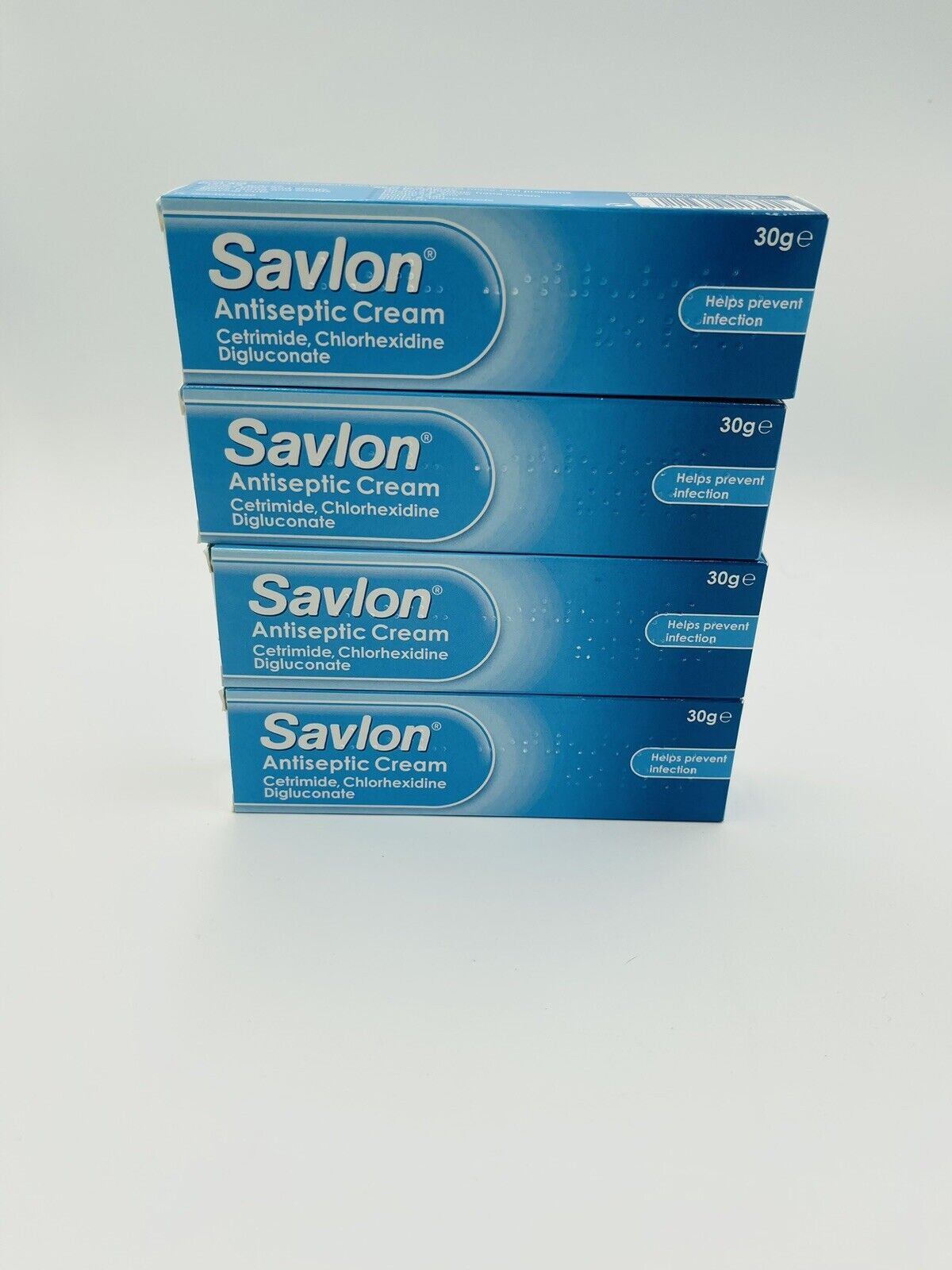 Salvon Anticipates Cream 30g ( Pack 4 ) Helps Prevent Infection