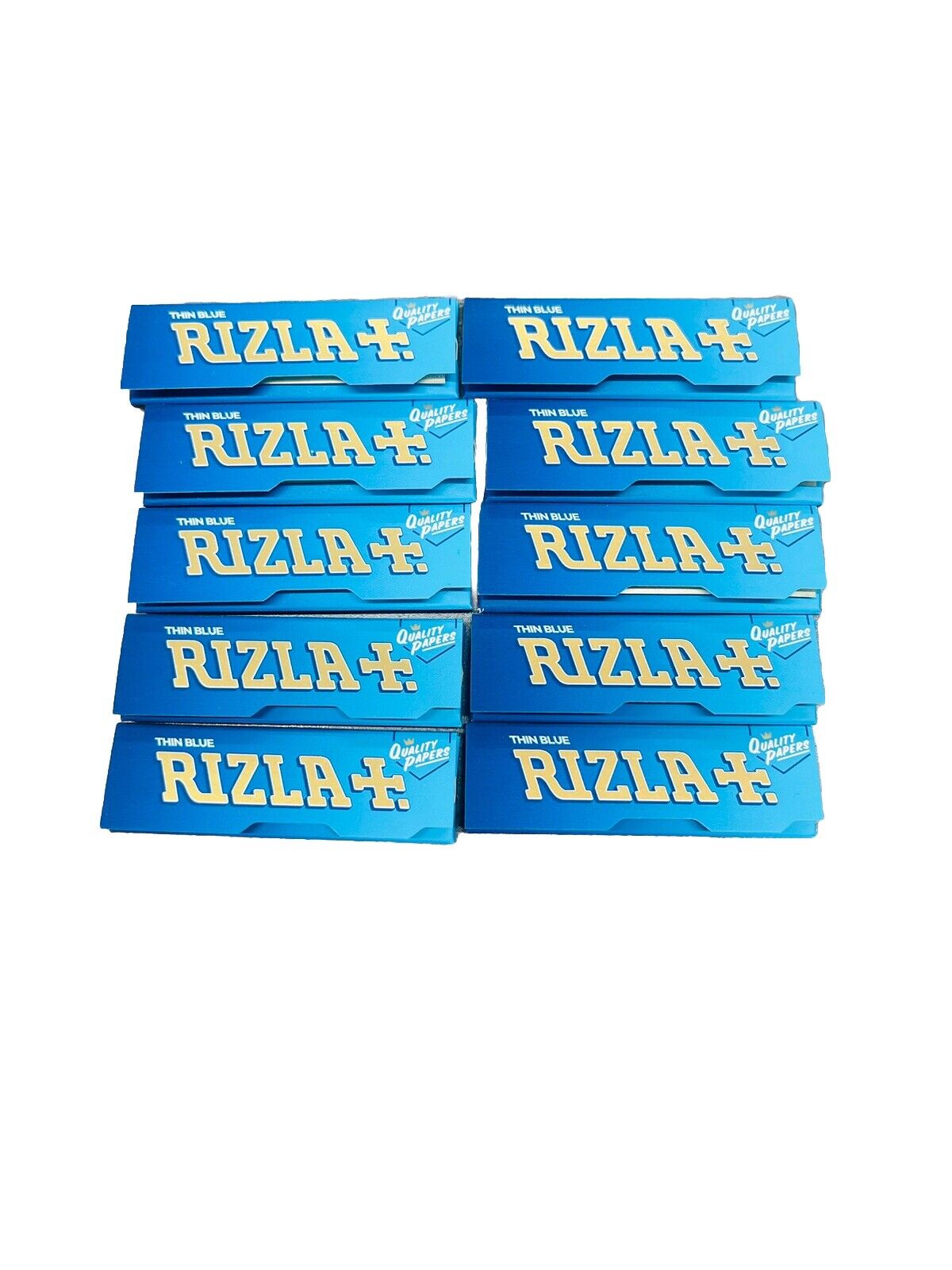 Rizla Thin Blue Quality Papers ( Pack Of  10 )  Regular