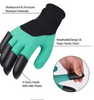 Garden Claw Gloves with Digging and Planting Claws on BOTH hands