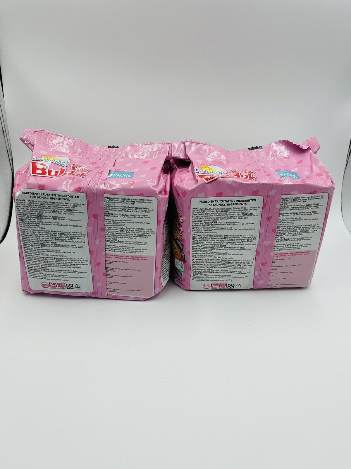 Samyang Buldak Carbonara Hot Chicken Flavor Ramen Halal (Pack Of 2)