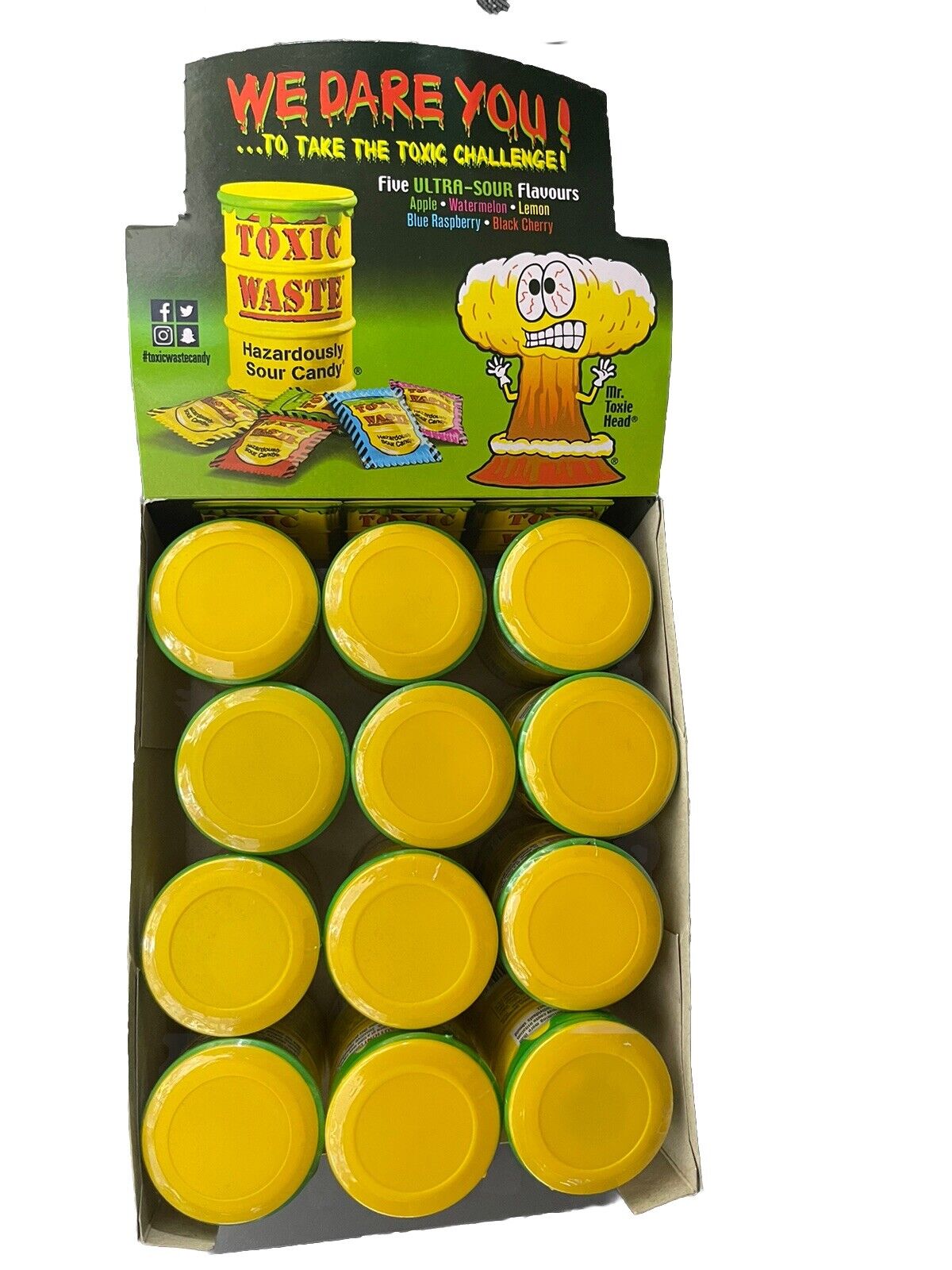 TOXIC WASTE ((Pack Of 12 ))