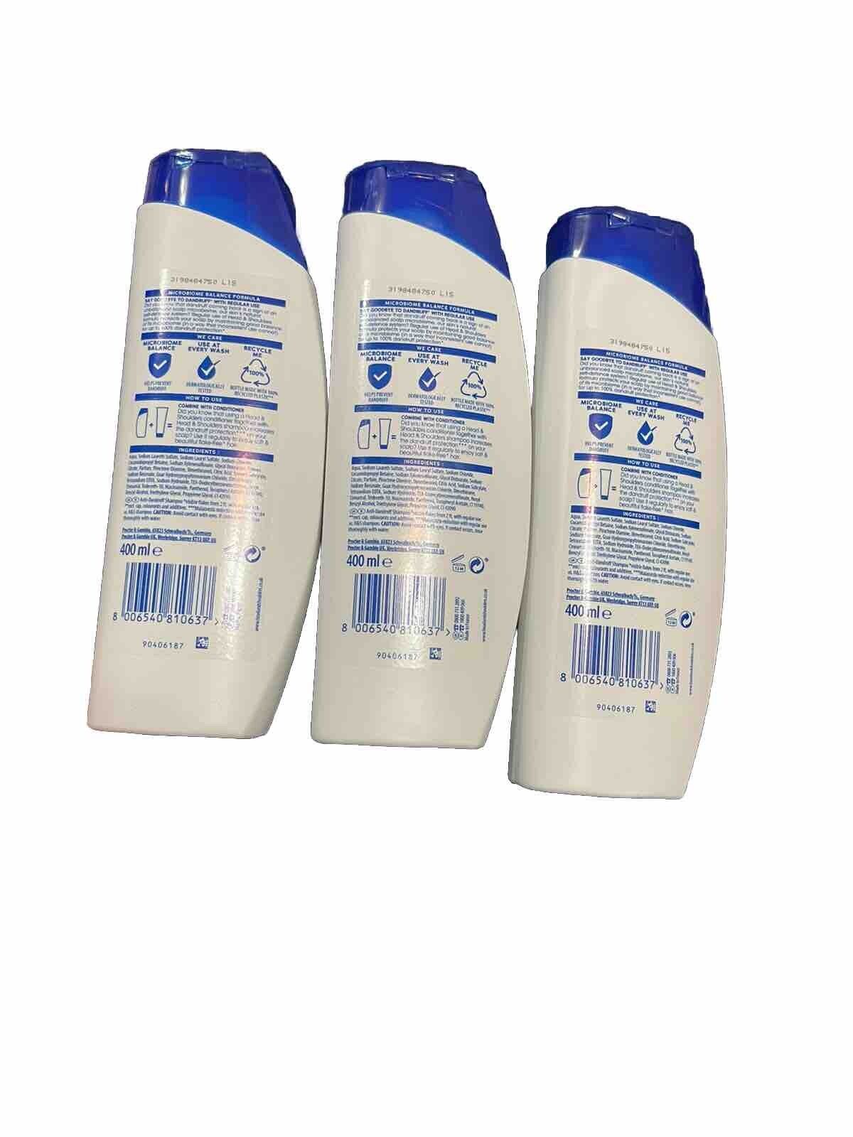 head & Shoulder Anti-dandruff Shampoo 400ml(pack Of 3)