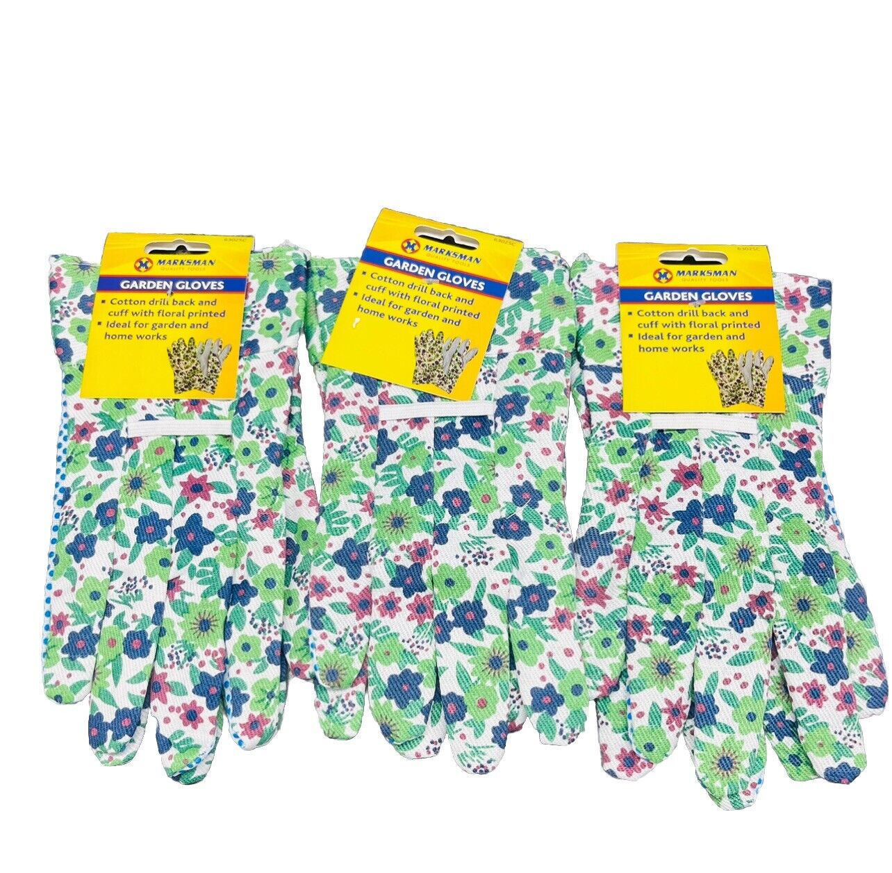 Garden Gloves Marksman One Size ( Pack Of 3 )