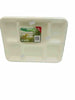 Cater Gold 50pk Compostable Sugarcane Tray 6 Pc For Hot And Cold Food Ues.