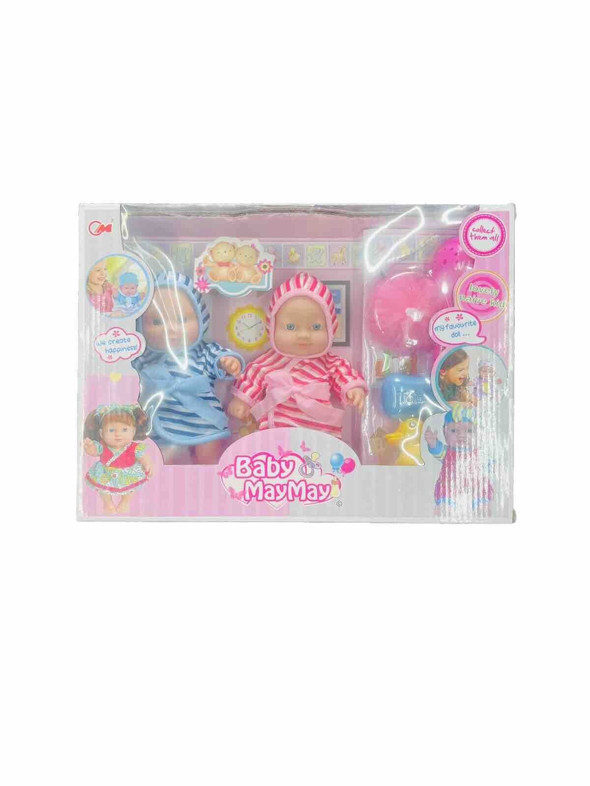 Baby May May Twin Baby Girl Doll Toys Soft