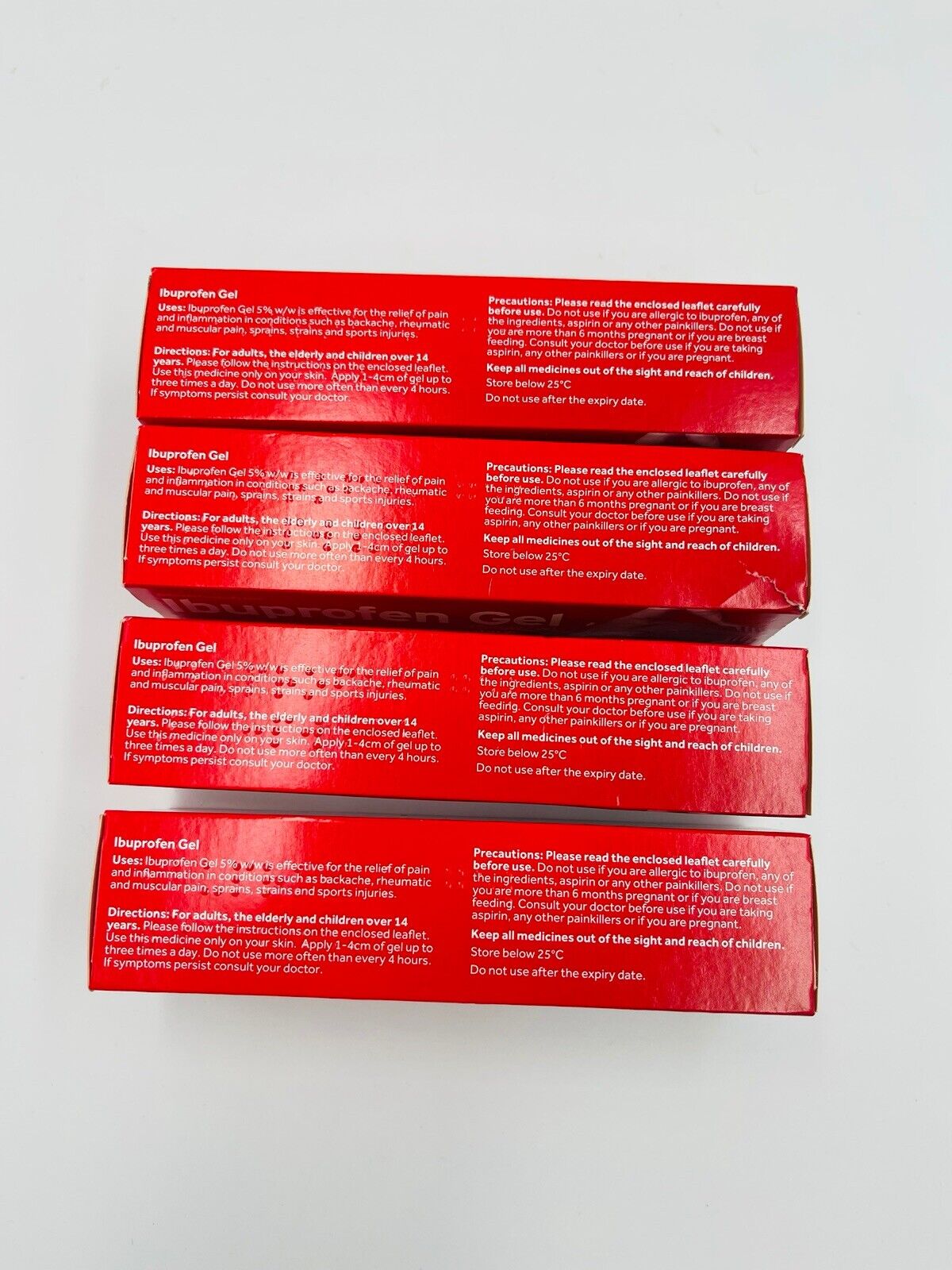 Ibuprofen Gel 50g (pack Of 4)