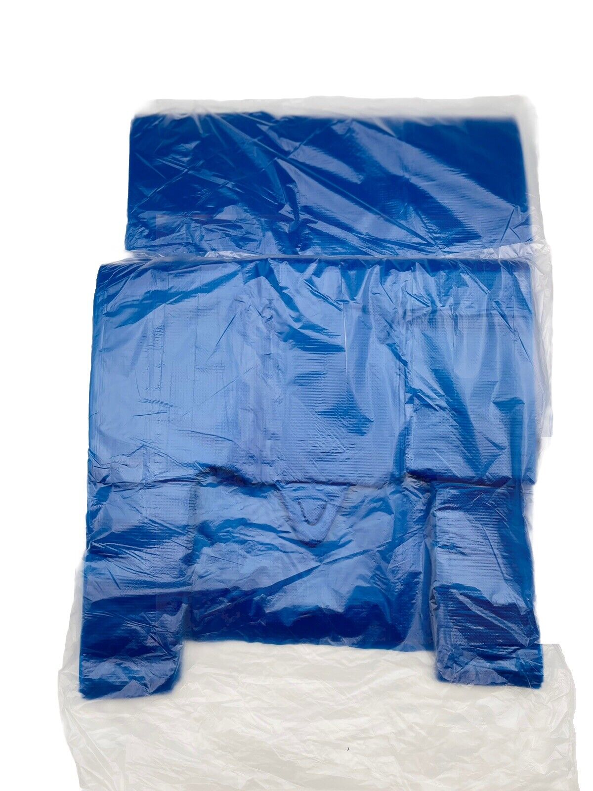 Vast Carry bags Blue Supermarket Size  ( Pack Of 2 )