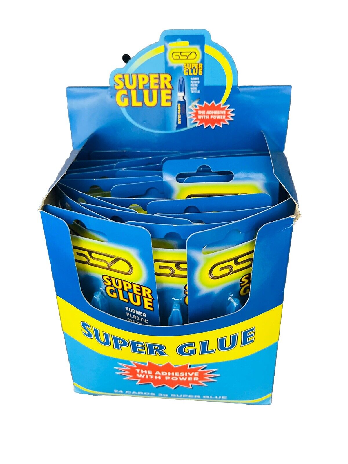 Super Glue The Adhesive With Power ( Pack Of 24 )