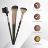 Amene NYC 15pcs Professional Makeup Foundation Brush Set Premium Synthetic Fibre