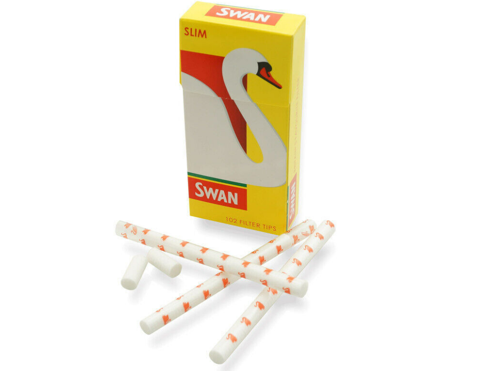 swan slim 102 pre cut filter tips PACK OF 20