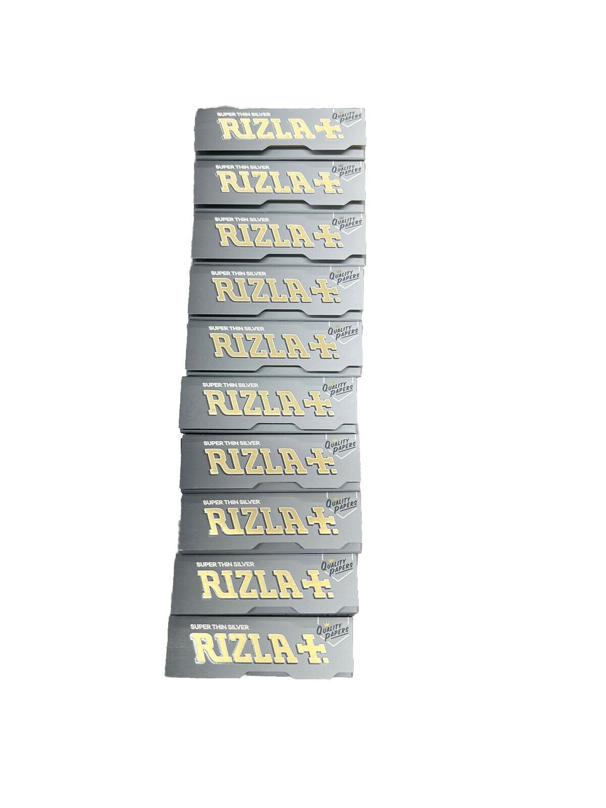 Super Thin Silver Rizla (pack Of 10 ) Regular