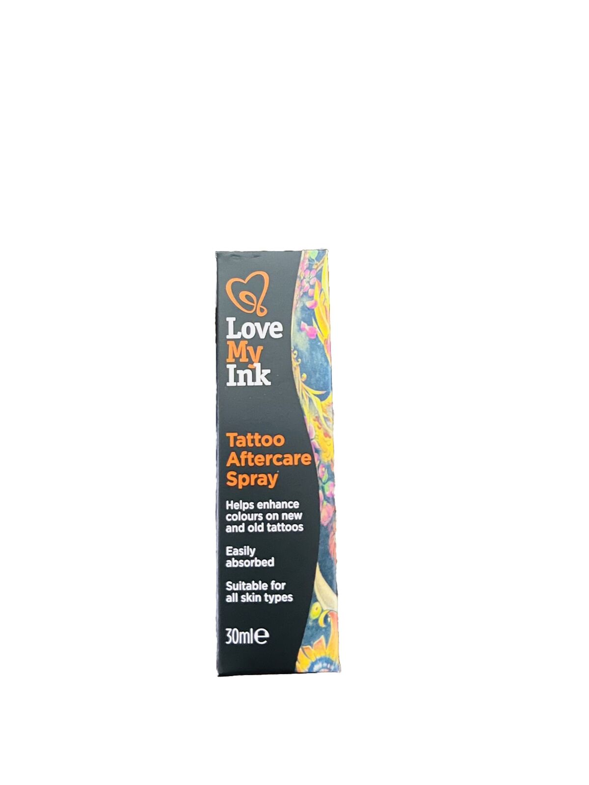 Love My Ink Tattoo Cream 175ml , Tatoo Aftercare Spray 30ml
