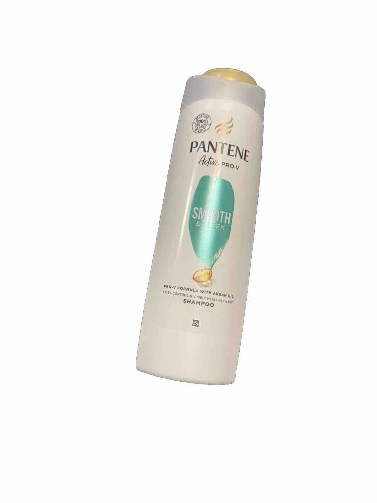 Pantene Smooth & Leek Shampoo 400ml (pack Of 2)