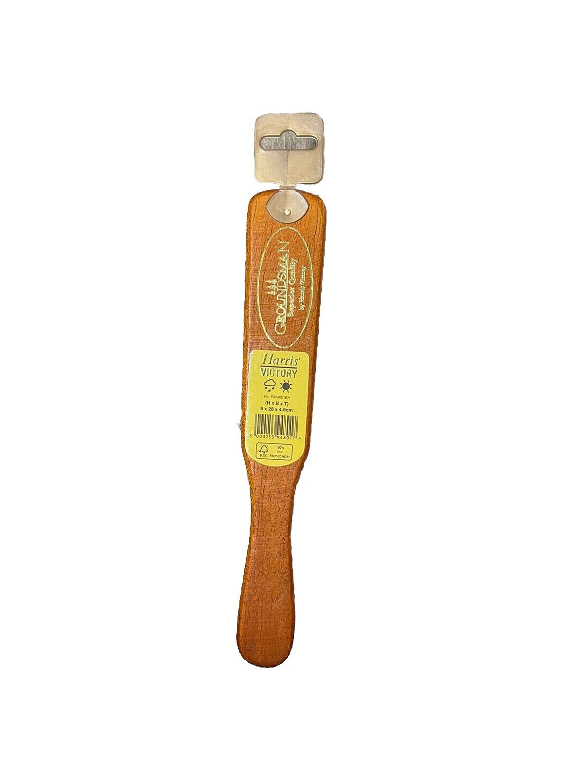 GROUNDSMAN Cleaning Indoor Outdoor Hard Brush With Wooden Handles