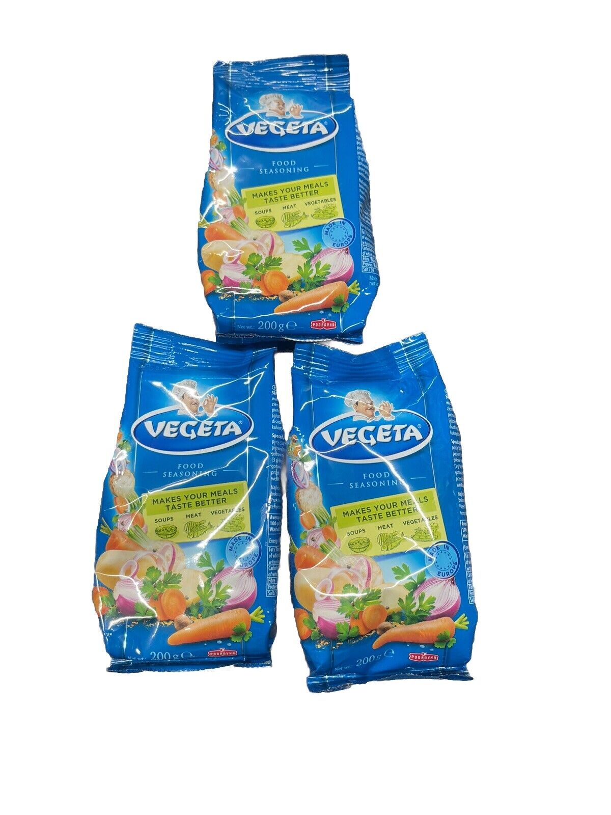 VEGETA Food Seasoning Pack Of 3X200g