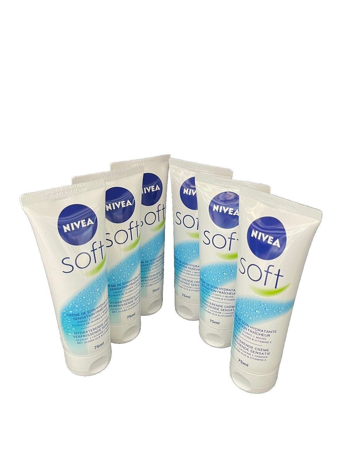 Niva Soft 75ml Cream Jojoba & Vitamin E Pack Of 6