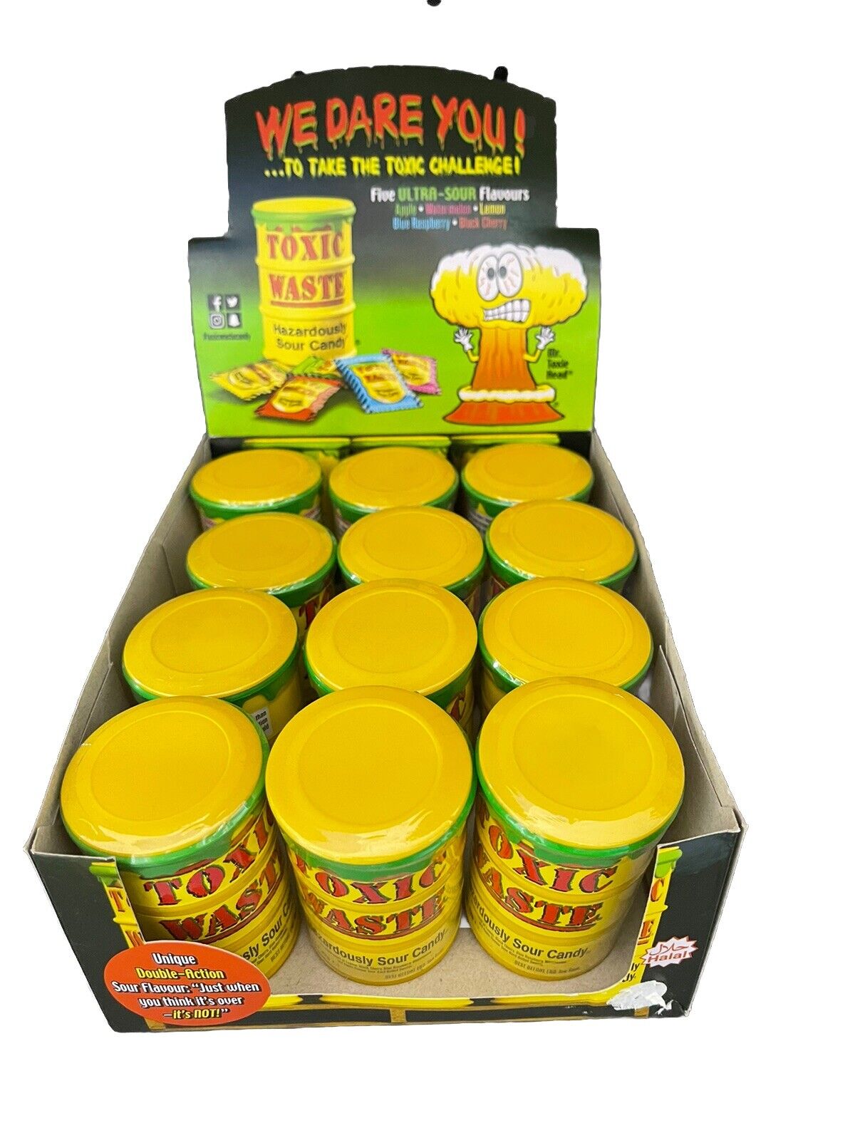 TOXIC WASTE ((Pack Of 12 ))