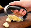 STAINLESS STEEL GARLIC CRUSHER SQUEEZER PRESS MASHER MINCER KITCHEN MANUAL TOOL