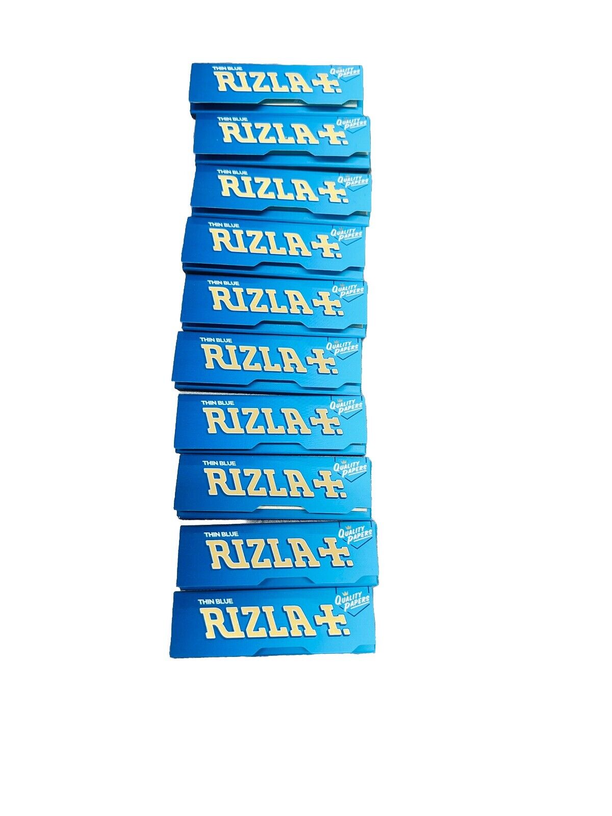 Rizla Thin Blue Quality Papers ( Pack Of  10 )  Regular