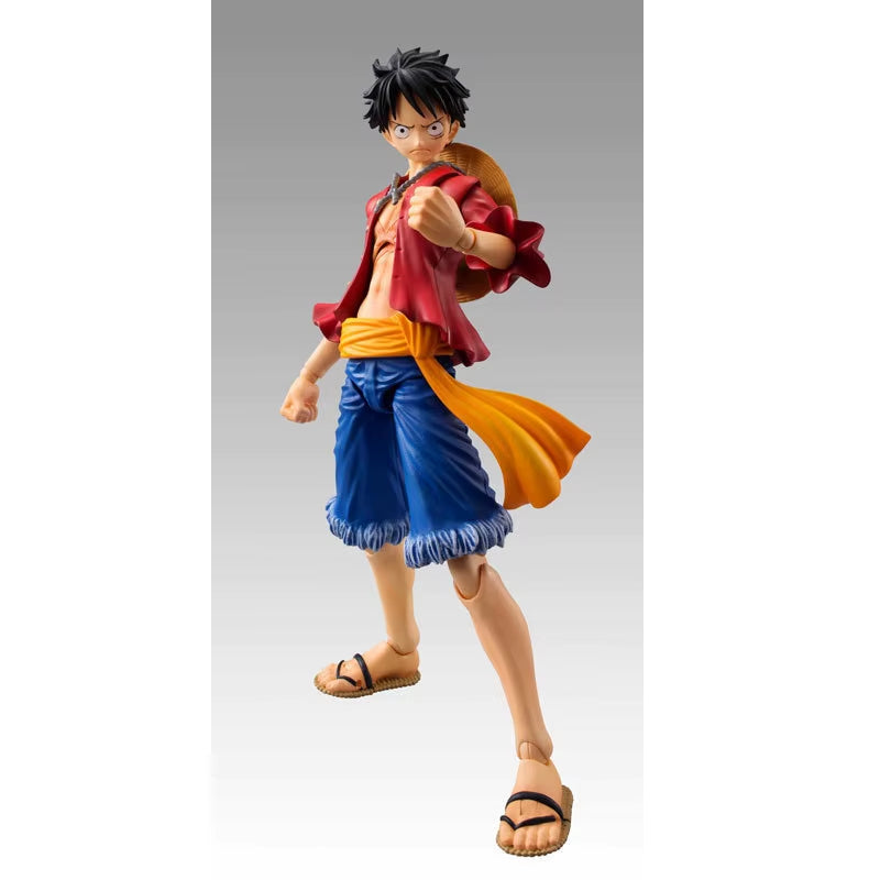 One Piece Monkey D. Luffy Anime Action Figure Articulated Joints Moveable Collection Model Toys