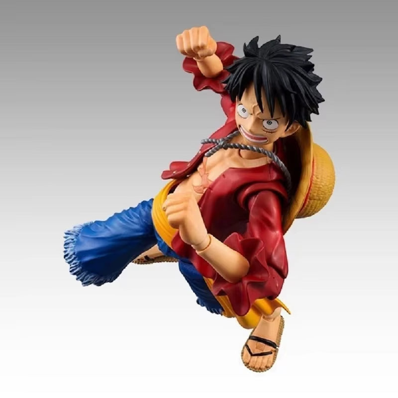 One Piece Monkey D. Luffy Anime Action Figure Articulated Joints Moveable Collection Model Toys