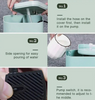 Green Cat Water Fountain 1.5L Automatic Pet Water Drinking Fountain Dispenser UK