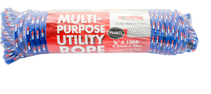 Multi Purpose Utility Rope 9.5mm X 30 mm