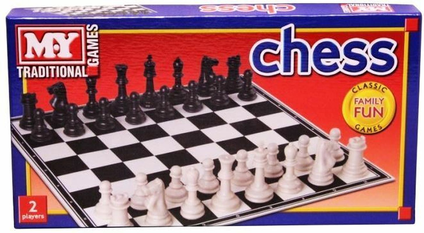 My Traditional Classic Family Chess Board Games Kids Adults Indoor Fun Toy Game