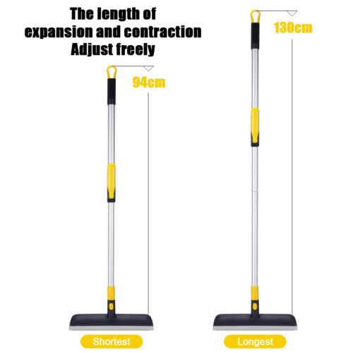 Long Handle Floor Scrub Deck Brush Push Broom Stiff Bristle Brush Wsqueegee